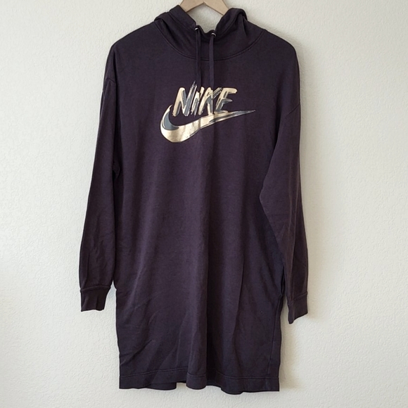 nike tunic sweatshirt